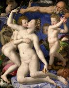 Agnolo Bronzino Venus Cupid Folly and Time Germany oil painting artist
